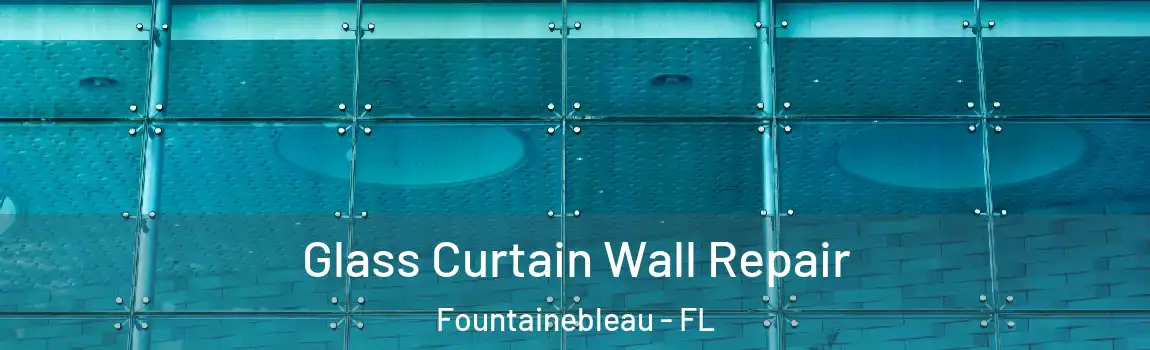 Glass Curtain Wall Repair Fountainebleau - FL
