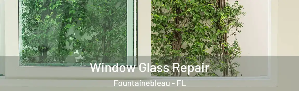 Window Glass Repair Fountainebleau - FL
